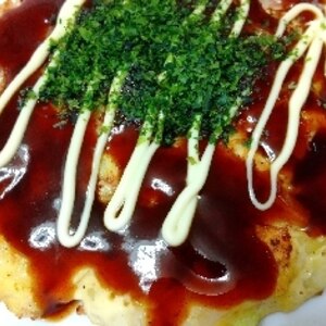 ホットプレートで豚玉お好み焼き